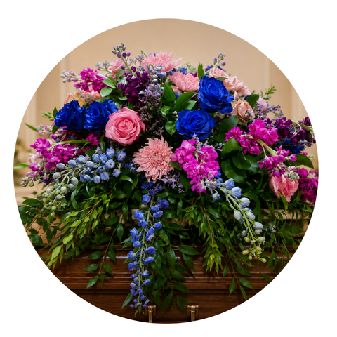 Hearts Remember – Casket Spray