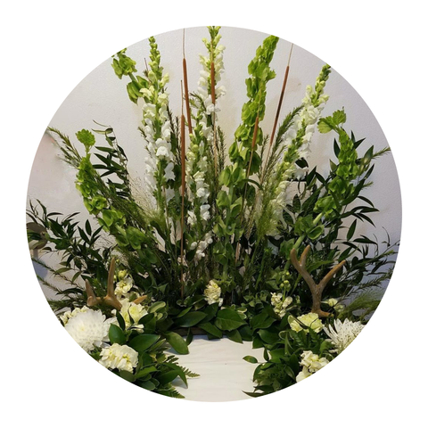 A Life in Bloom - Custom Urn Arrangements