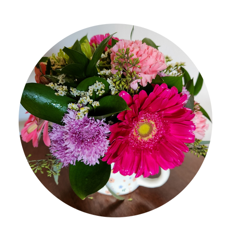Blooming Sip — A Mug Bouquet